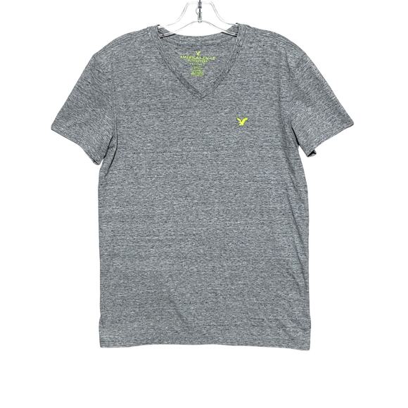 American Eagle Outfitters Other - American Eagle Legend T Classic Fit Shirt V Neck Mens S Neon Logo Preppy Casual